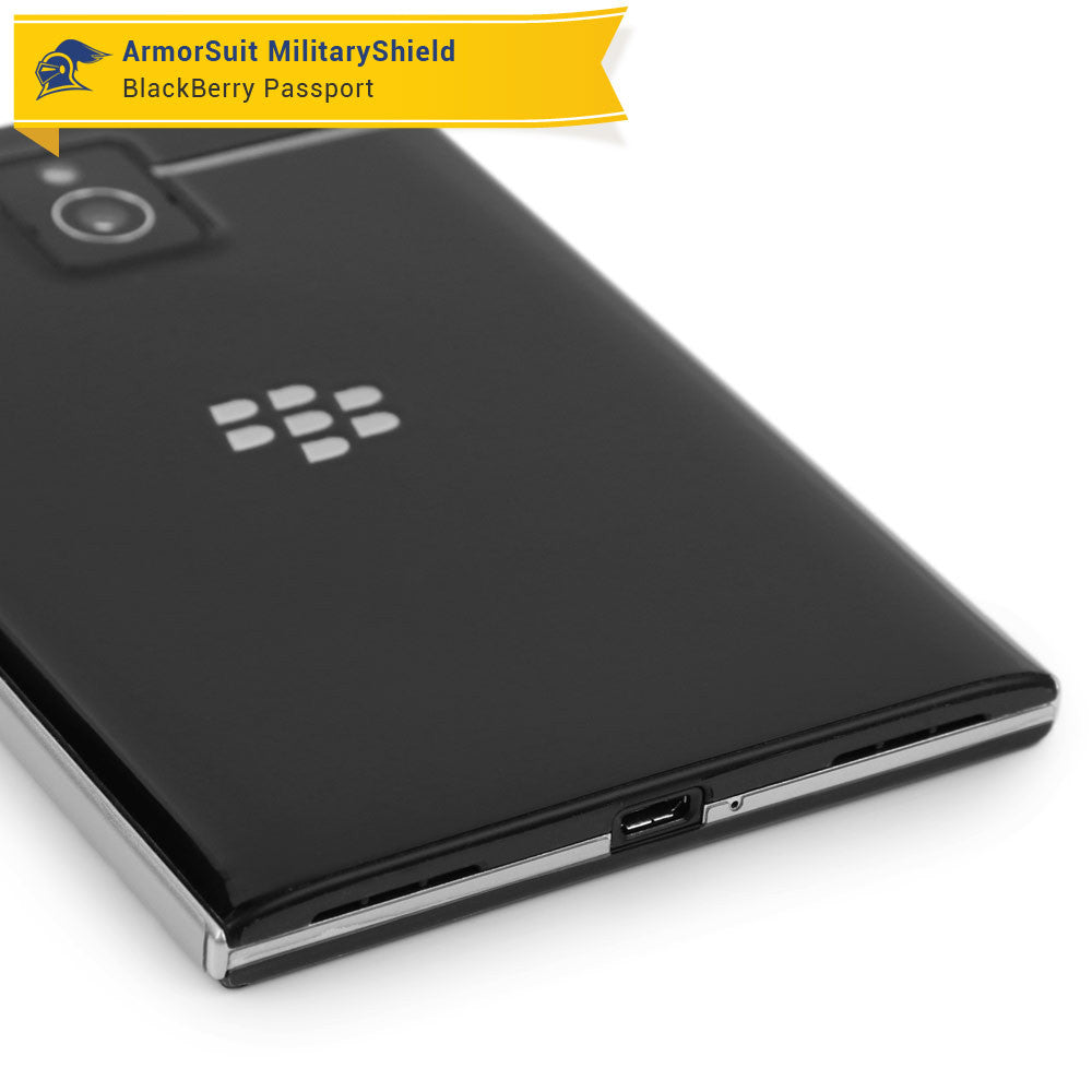 BlackBerry Passport Screen Protector + Full Body Skin Protector
