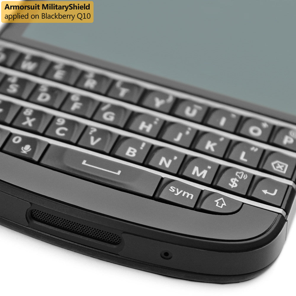 BlackBerry Q10 Screen Protector + Full Body Skin Protector