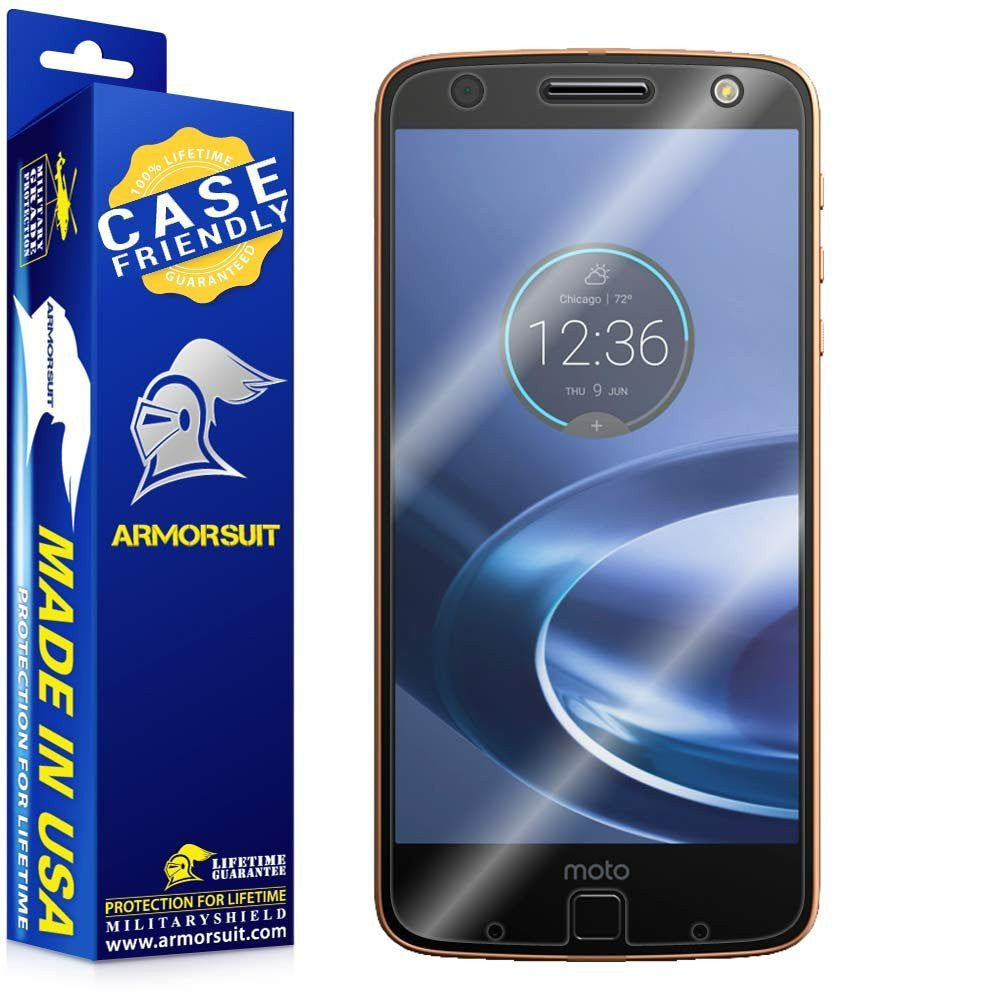 Pack] Motorola Moto Z Force Moto Z Force Droid Case-Friendly Scre