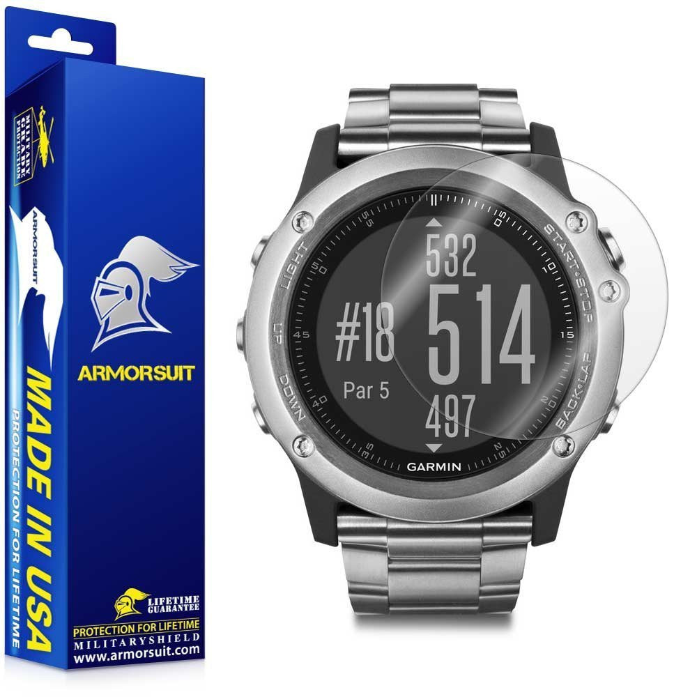 Garmin Fenix HR Screen Protector (2-Pack)