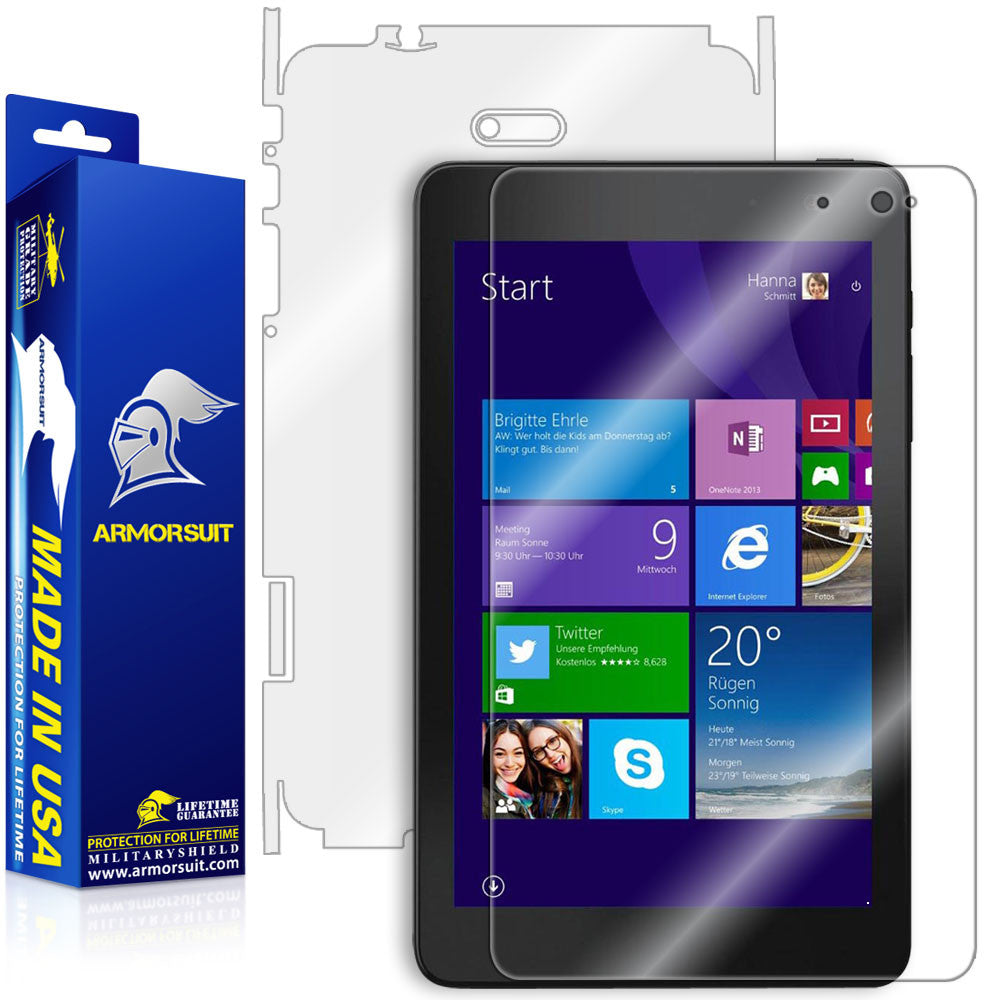 Dell New Venue 8 Pro 3000 3845 Full Body Skin