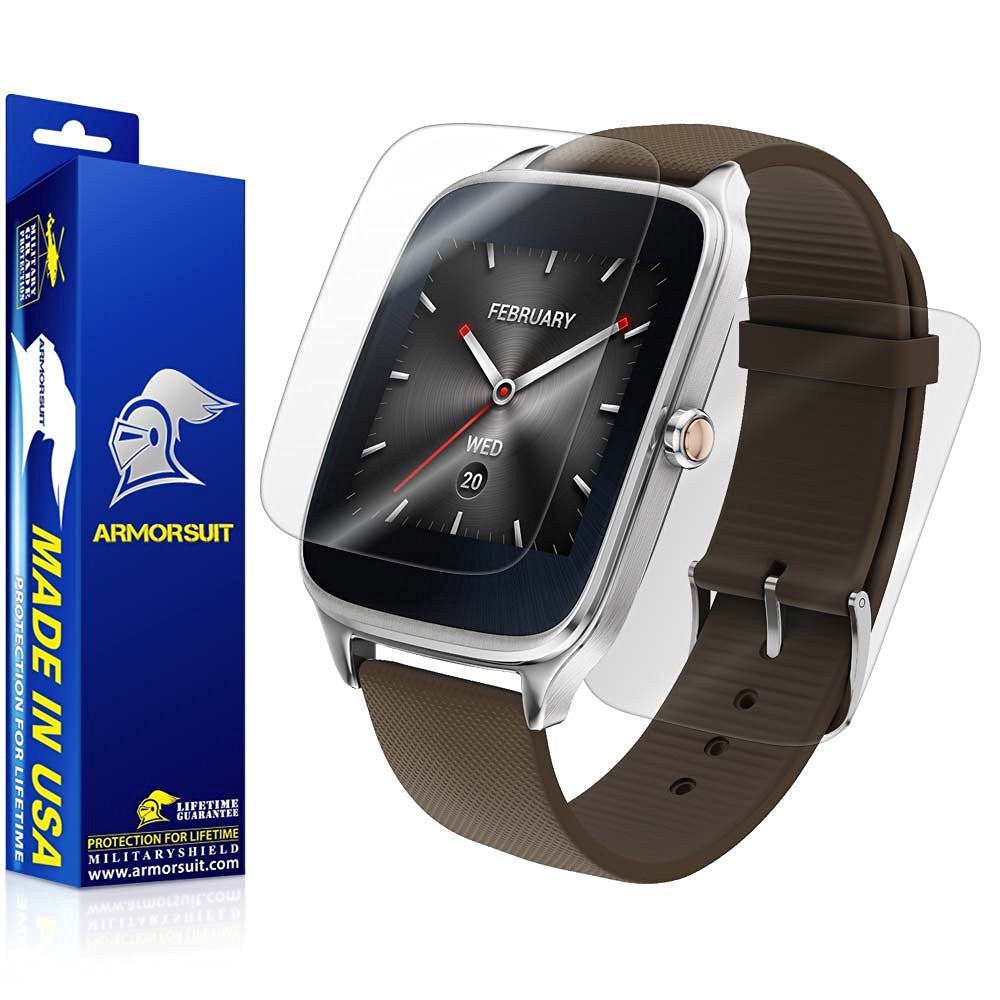 ASUS ZenWatch 2 1.63 Screen Protector + Full Body Skin Protector