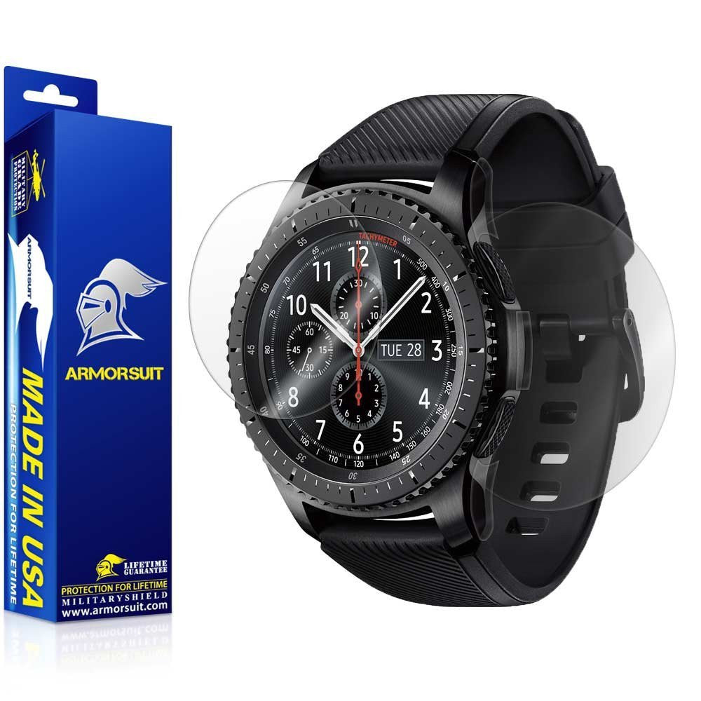 Samsung Gear S3 Frontier Screen Protector + Full Body Skin