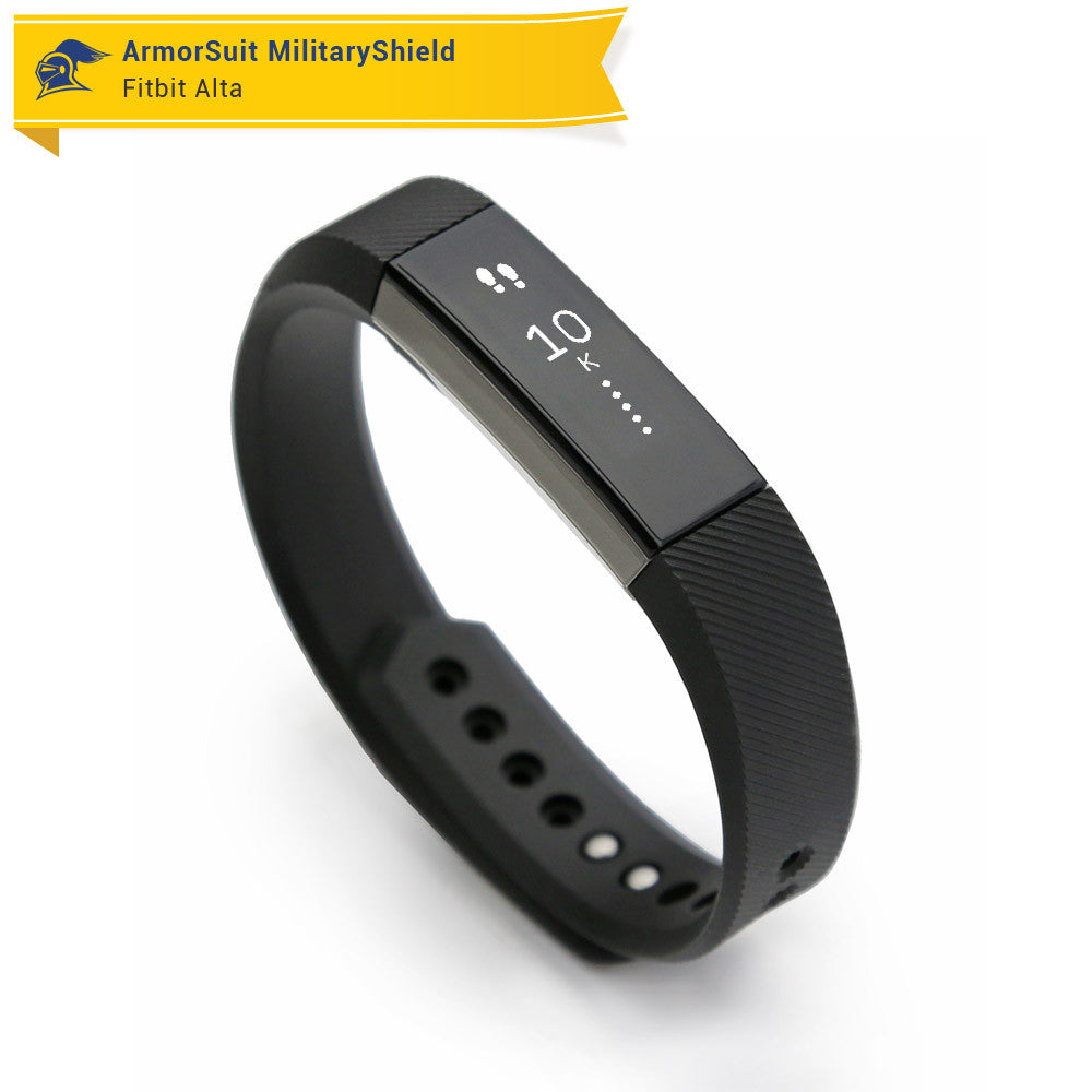 Fitbit Alta Screen Protector + Full Body Skin (Front & Back)