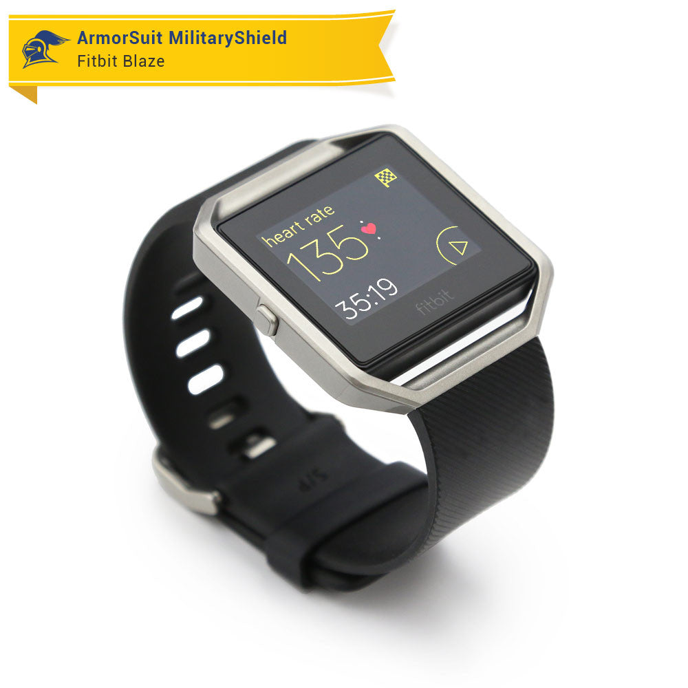 Fitbit Blaze Screen Protector + Full Body Skin (Front & Back)