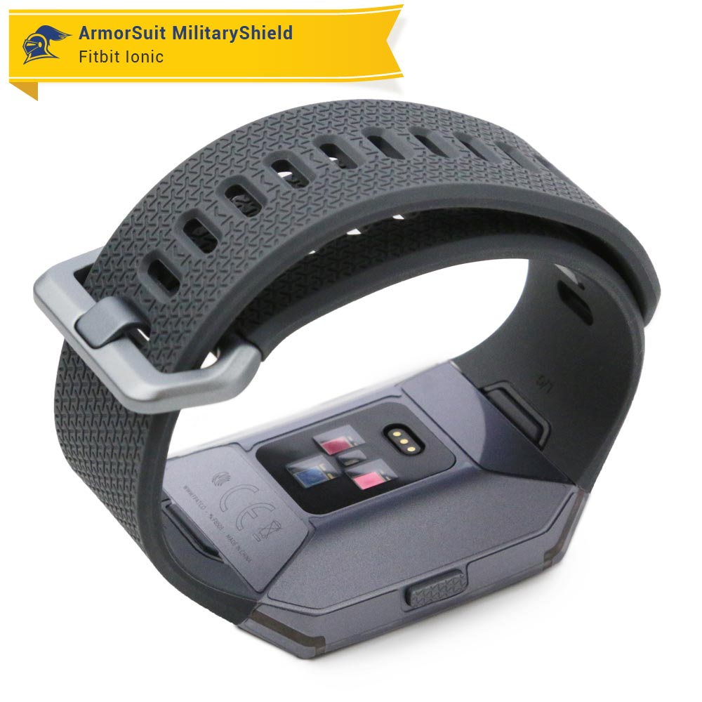 Fitbit Ionic Screen Protector + Full Body Skin (Front & Back)