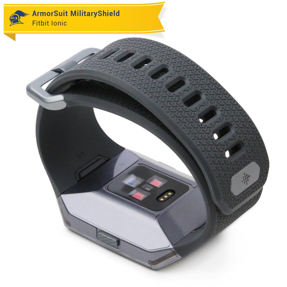 Fitbit Ionic Screen Protector + Full Body Skin (Front & Back)