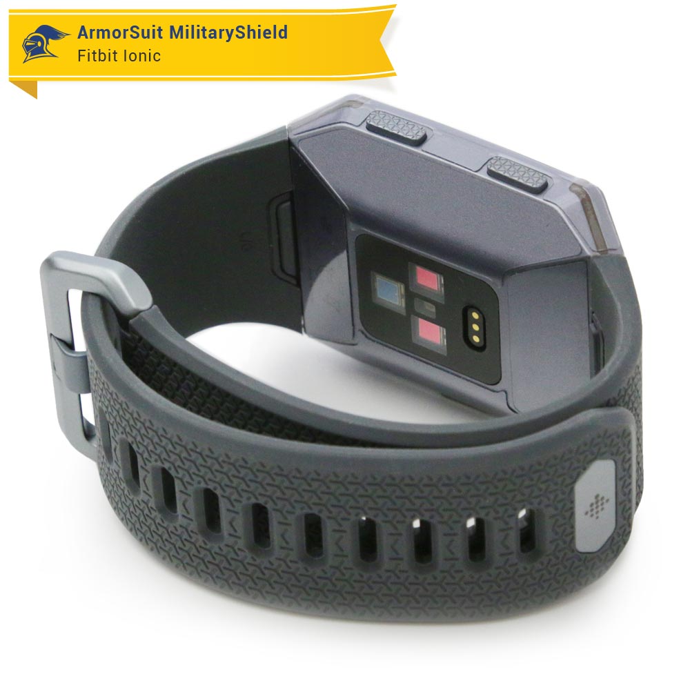 Fitbit Ionic Screen Protector + Full Body Skin (Front & Back)