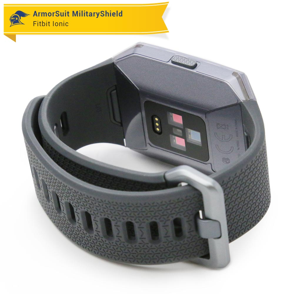 Fitbit Ionic Screen Protector + Full Body Skin (Front & Back)