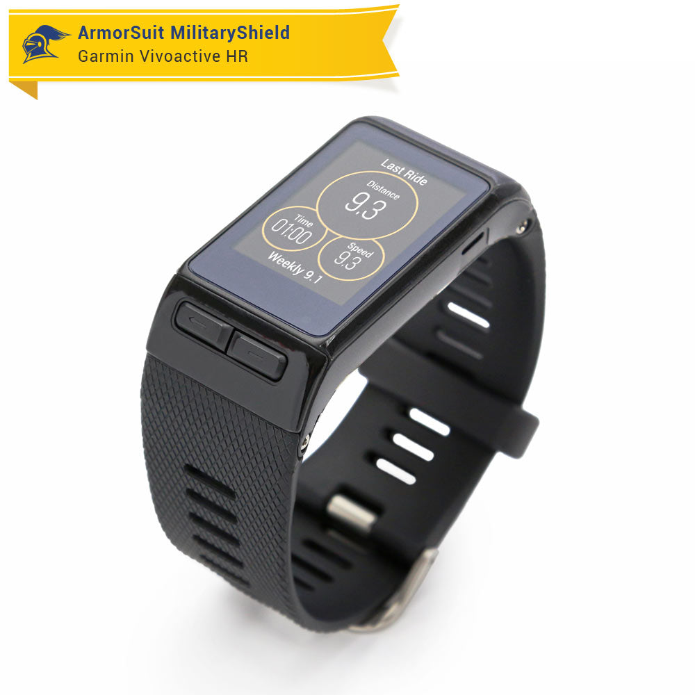 Garmin Vivoactive HR Screen Protector + Full Body Skin (Front & Back)