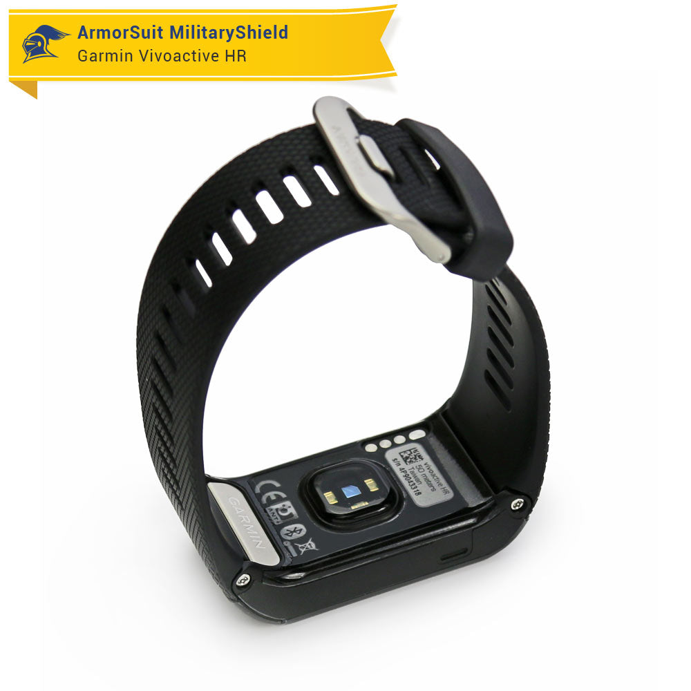 Garmin Vivoactive HR Screen Protector + Full Body Skin (Front & Back)