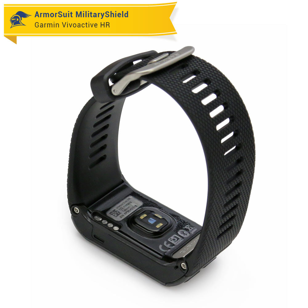 Garmin Vivoactive HR Screen Protector + Full Body Skin (Front & Back)