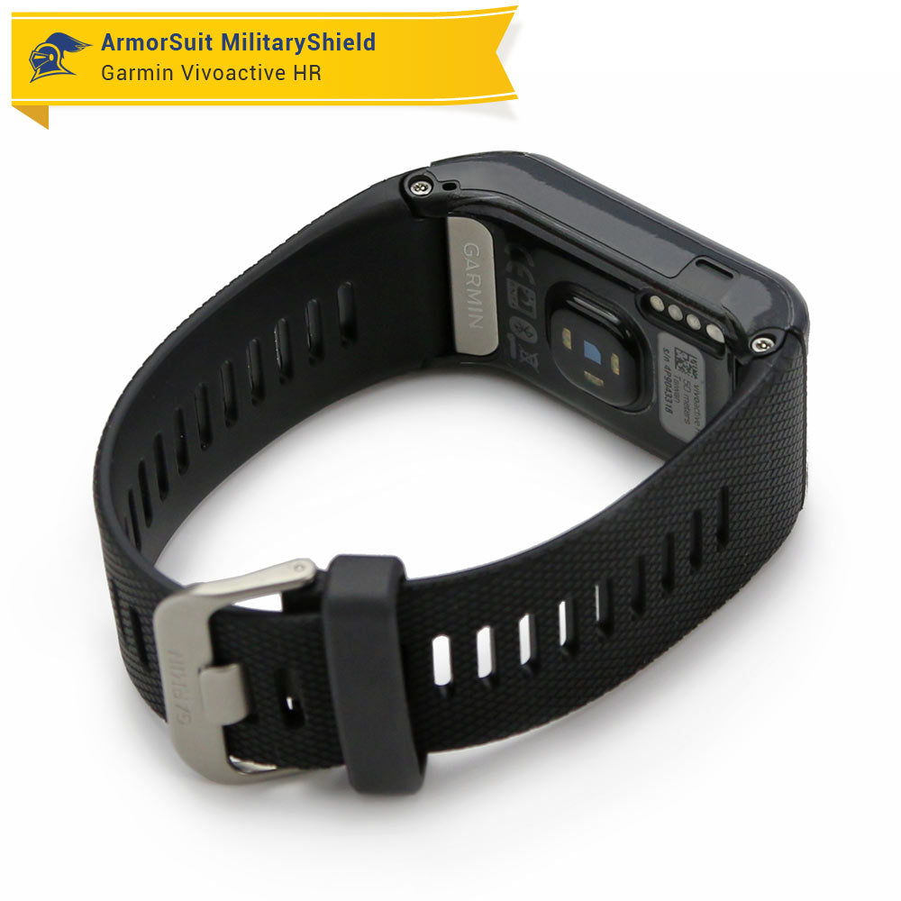 Garmin Vivoactive HR Screen Protector + Full Body Skin (Front & Back)