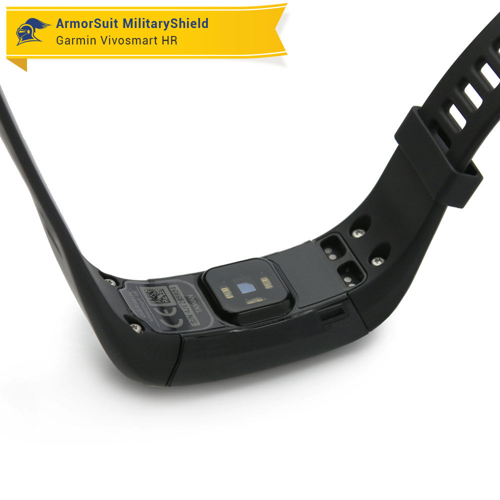 Garmin Vivosmart HR Screen Protector + Full Body Skin (Front & Back)