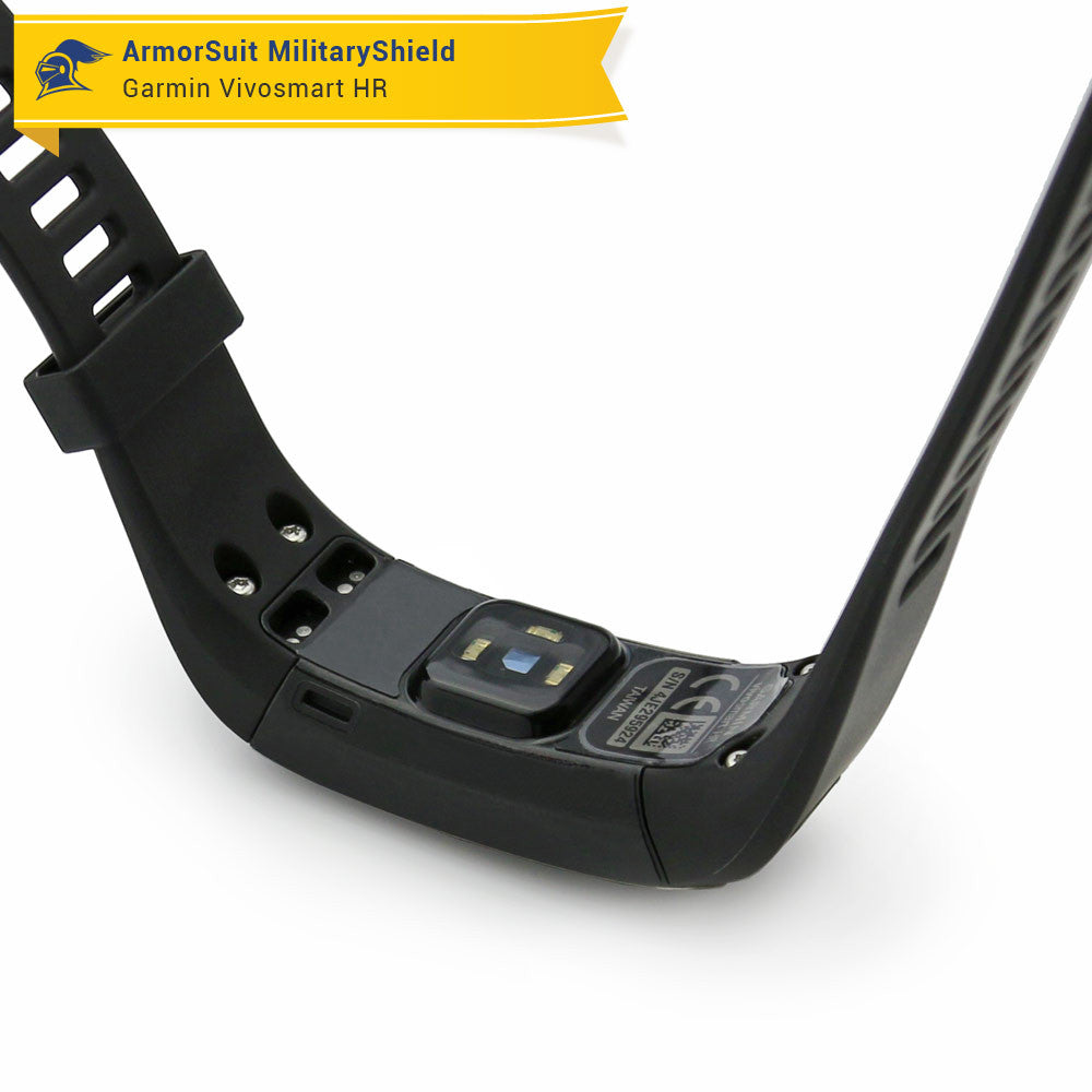 Garmin Vivosmart HR Screen Protector + Full Body Skin (Front & Back)