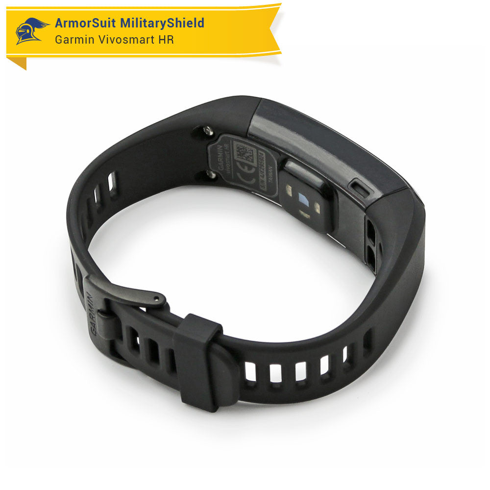 Garmin Vivosmart HR Screen Protector + Full Body Skin (Front & Back)