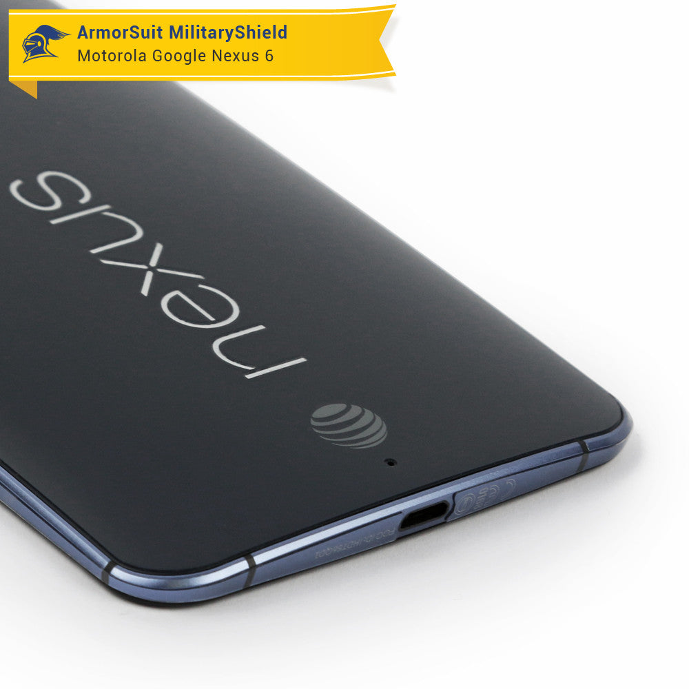 Google Nexus 6 Screen Protector + Full Body Skin Protector