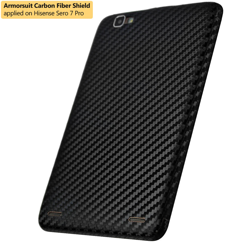 Hisense Sero 7 Pro Screen Protector + Black Carbon Fiber Film Protector