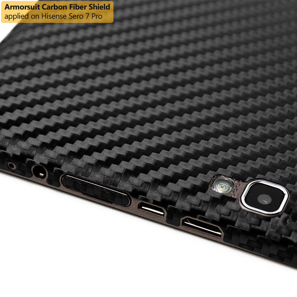 Hisense Sero 7 Pro Screen Protector + Black Carbon Fiber Film Protector