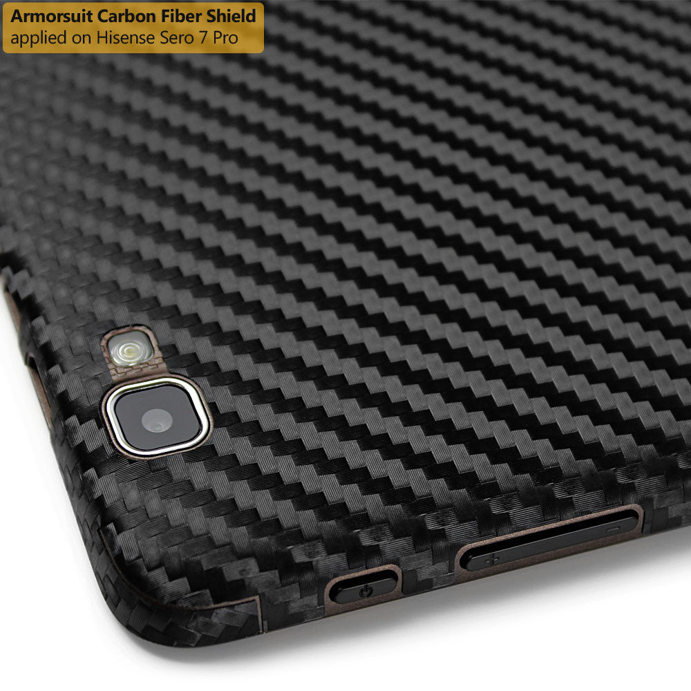 Hisense Sero 7 Pro Screen Protector + Black Carbon Fiber Film Protector