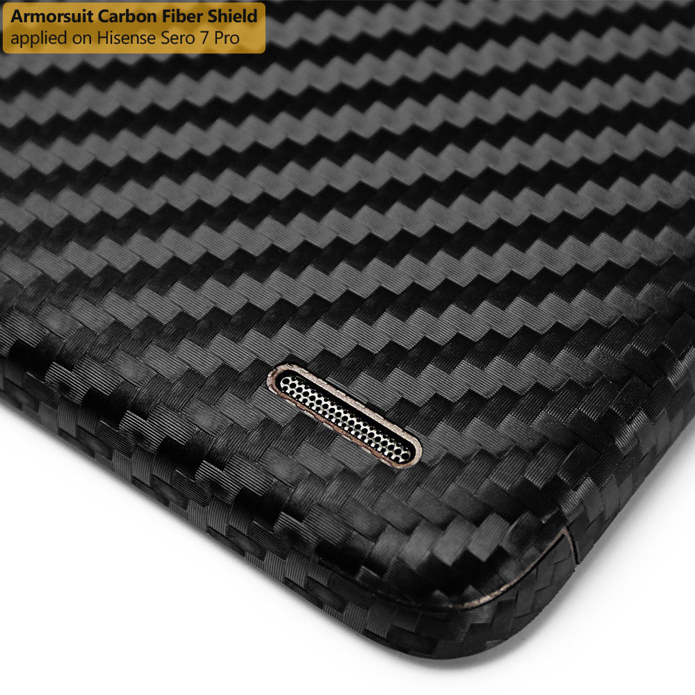 Hisense Sero 7 Pro Screen Protector + Black Carbon Fiber Film Protector
