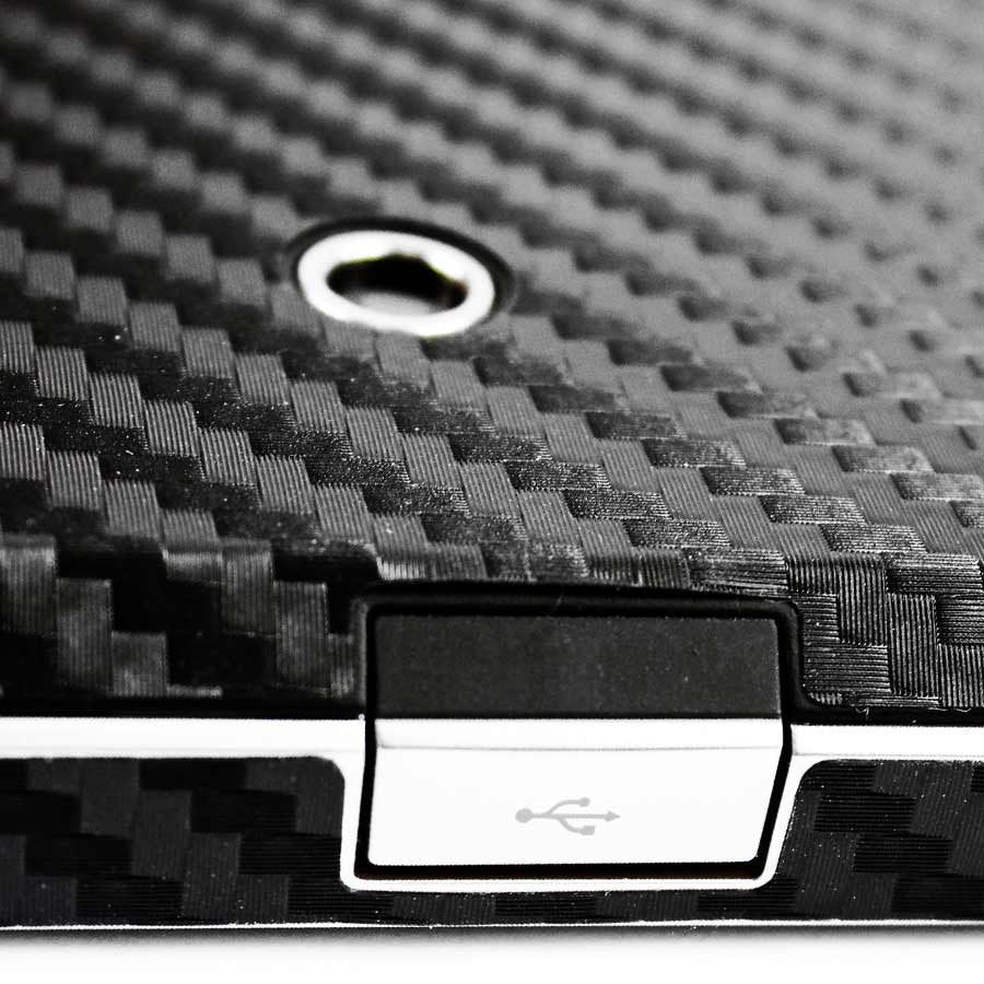 HP Slate 2 Screen Protector + Black Carbon Fiber Film Protector