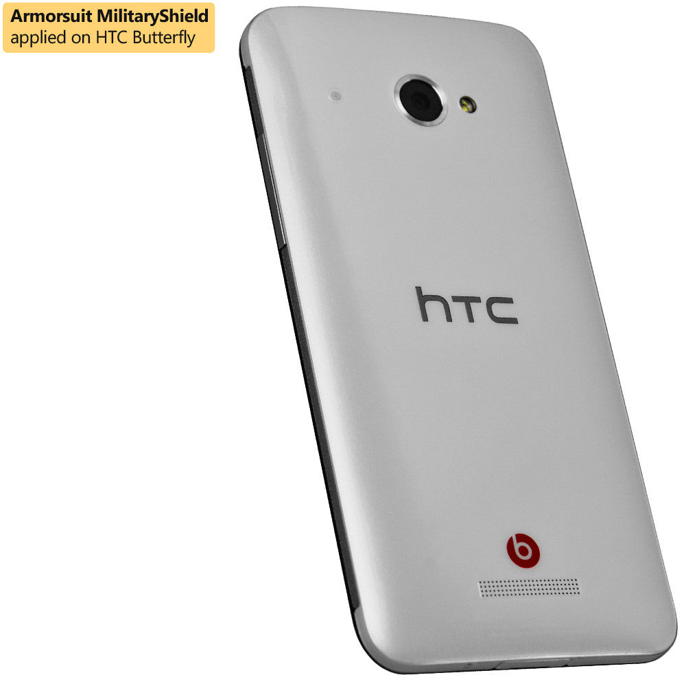HTC Butterfly Screen Protector + Full Body Skin Protector