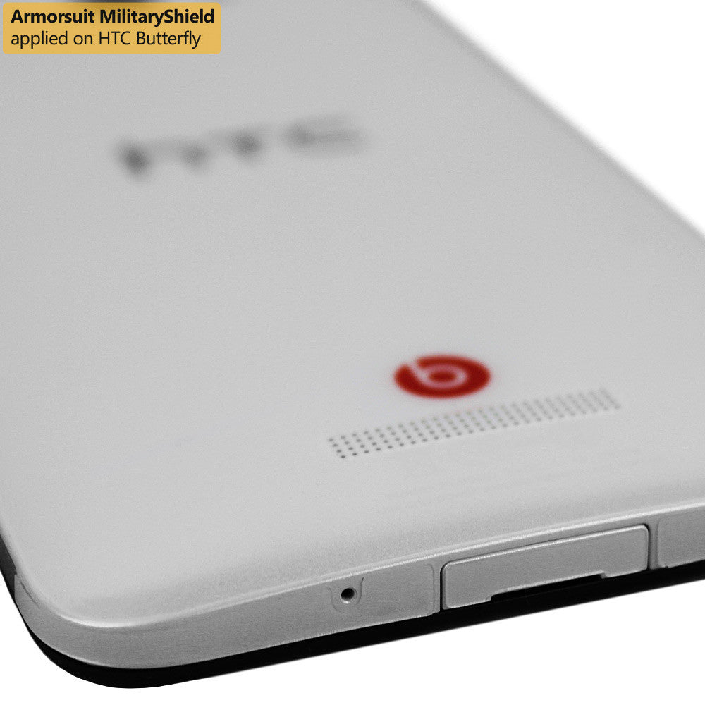 HTC Butterfly Screen Protector + Full Body Skin Protector