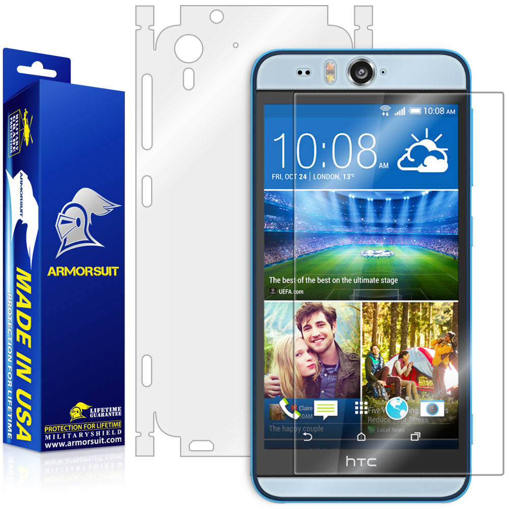 HTC Desire Eye Screen Protector + Full Body Skin Protector