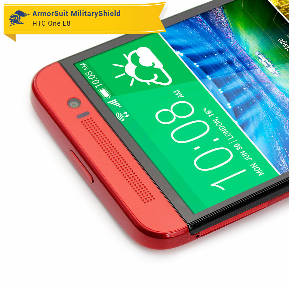 HTC One E8 Screen Protector + Full Body Skin Protector