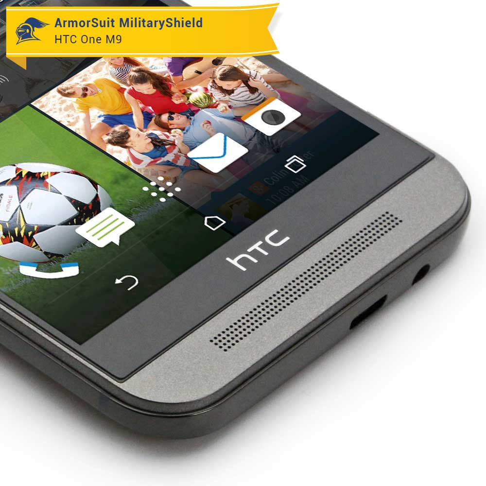 HTC Butterfly 3 Screen Protector + Black Carbon Fiber Film Protector