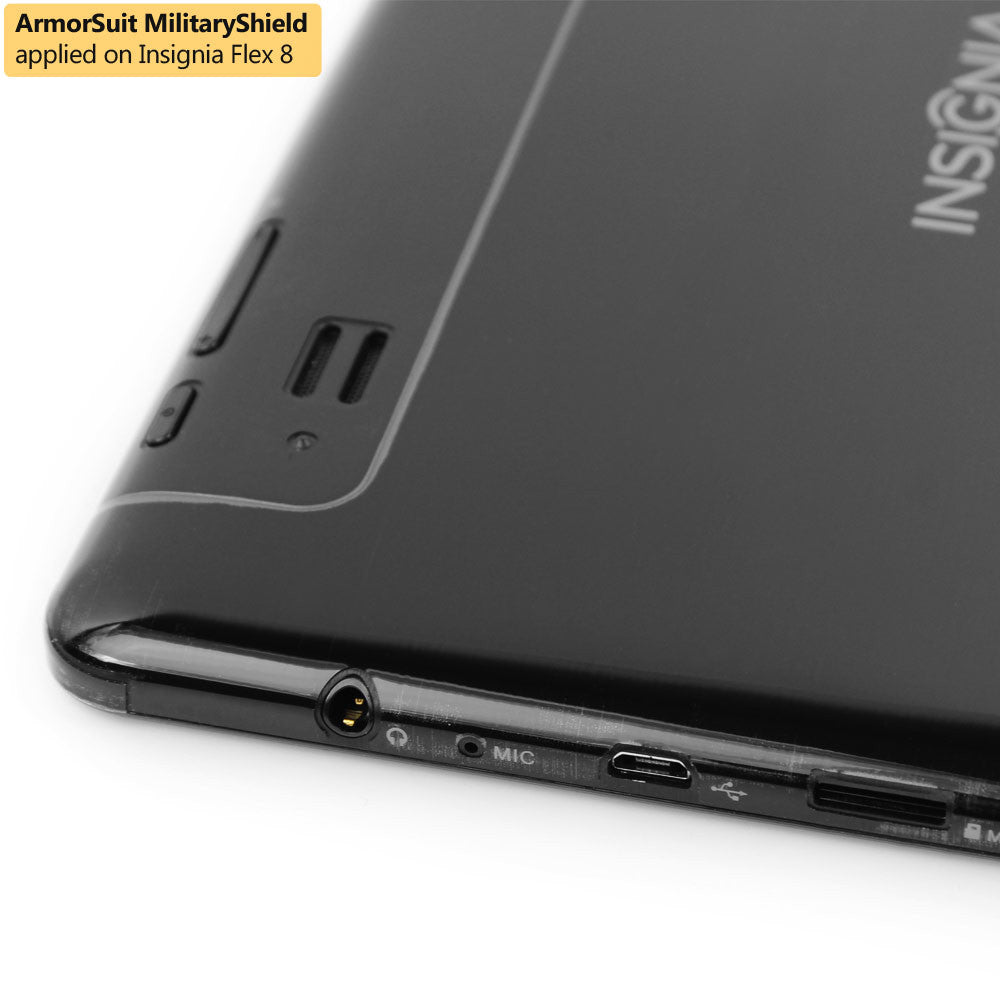 Insignia Flex 8 (NS-14T002) Full Body Skin Protector (Not Compatible with Flex 8 LTE)