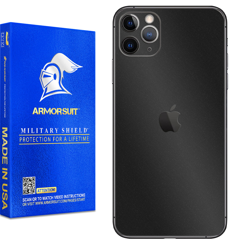 iPhone 11 Pro Max Screen Protector + Carbon Fiber Skin