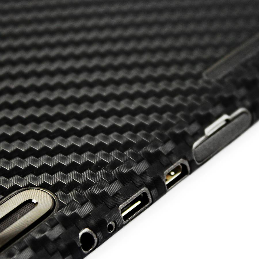 Lenovo IdeaTab S2109 / S2 Screen Protector + Black Carbon Fiber Skin Protector