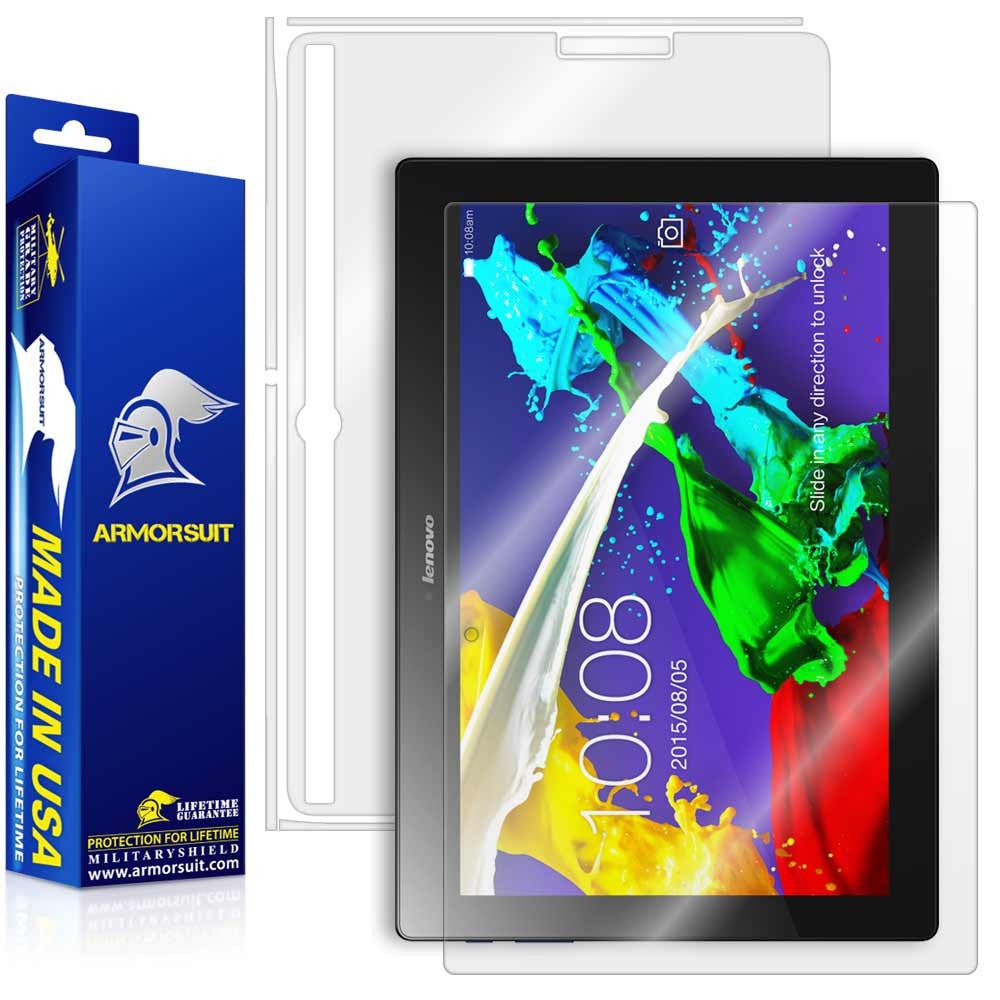 Lenovo Tab 2 A10 Screen Protector + Full Body Skin Protector