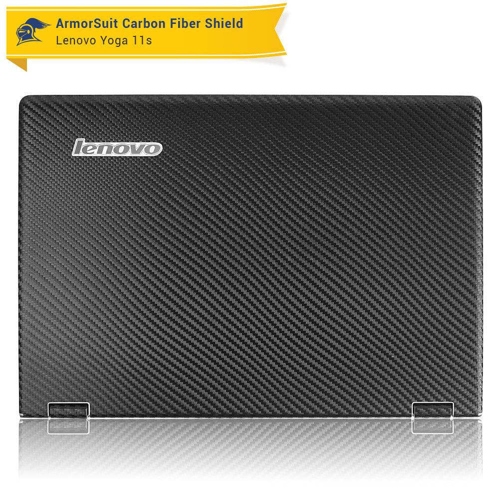 Lenovo Yoga 11S Screen Protector + Black Carbon Fiber