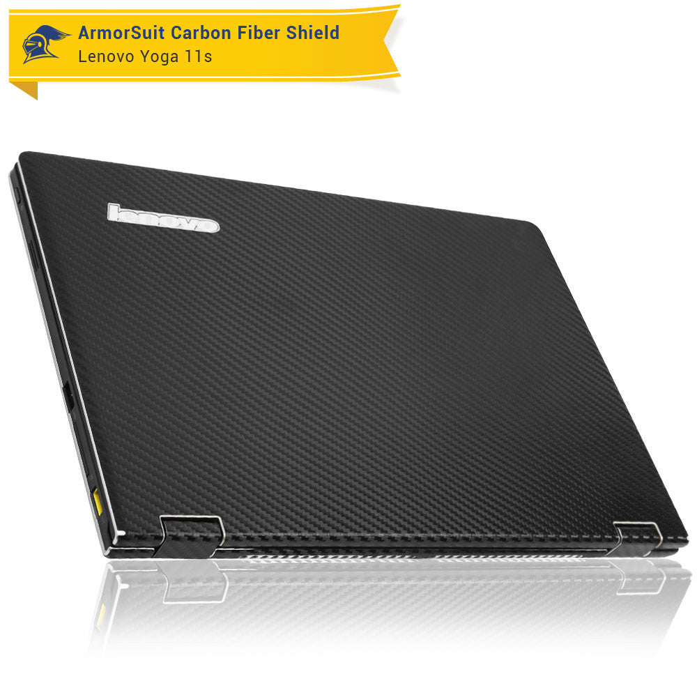 Lenovo Yoga 11S Screen Protector + Black Carbon Fiber