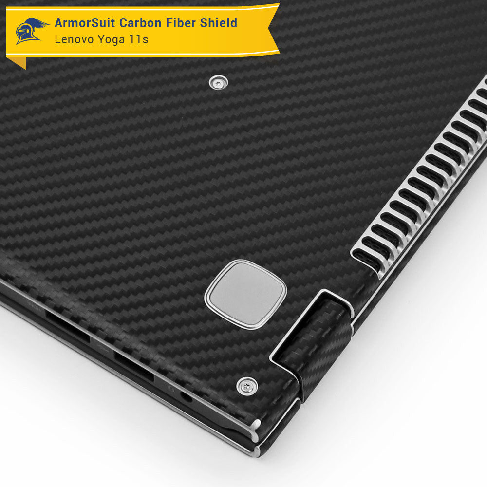 Lenovo Yoga 11S Screen Protector + Black Carbon Fiber