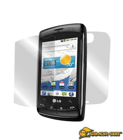 LG Ally VS740 Easy Installation Skin Protector