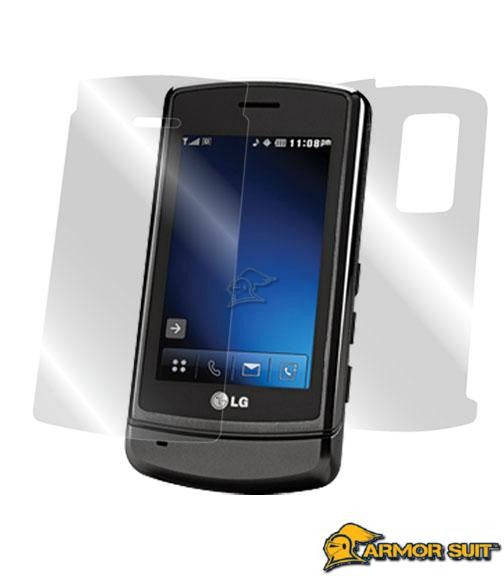 LG AX830 Glimmer Easy Installation Skin Protector