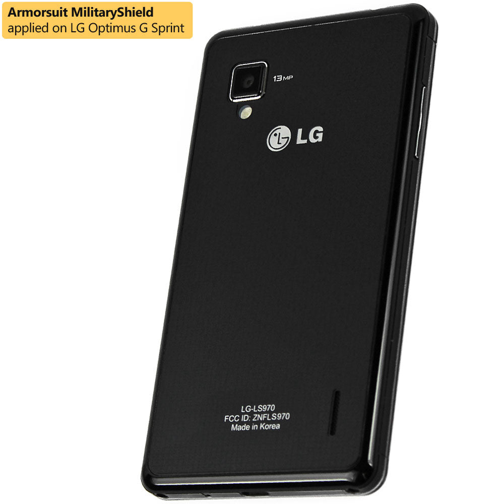 LG Optimus G (Sprint) Full Body Skin Protector