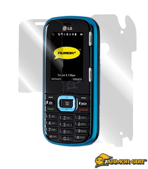 LG Rumor 2 Easy Installation Skin Protector