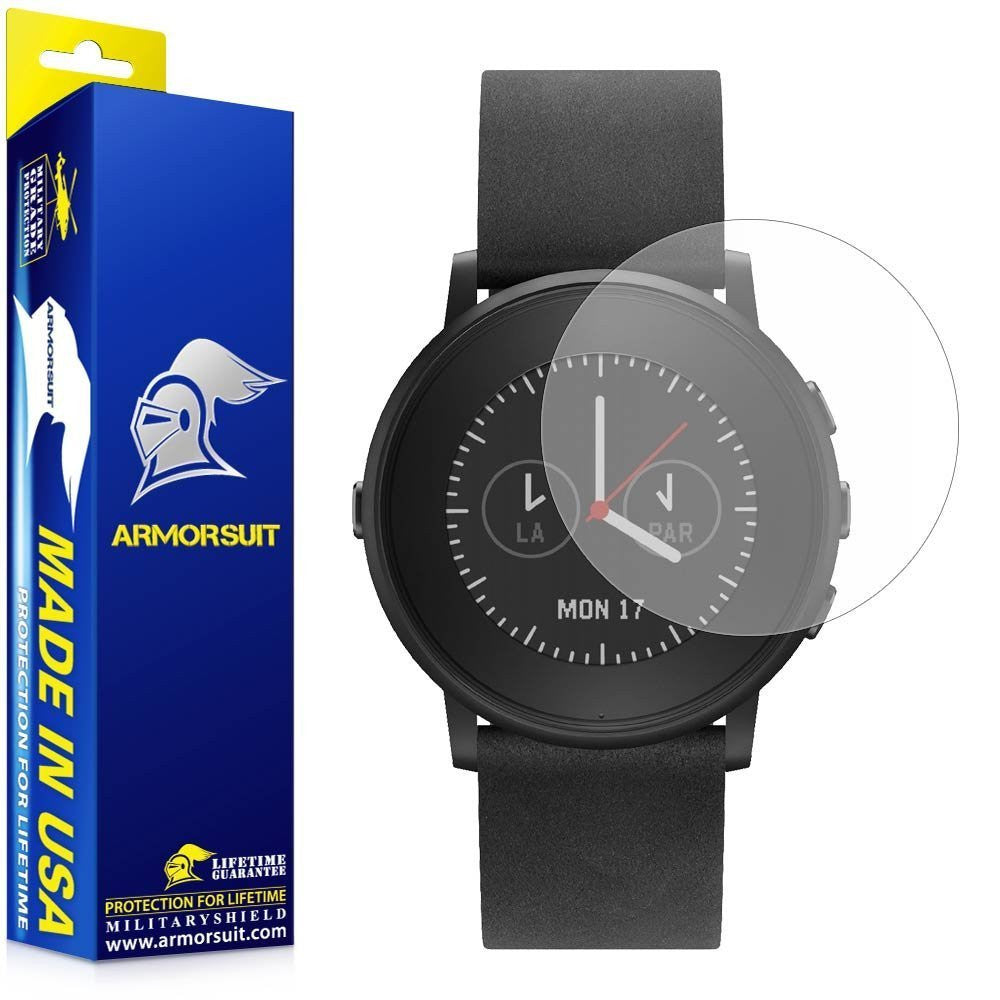 Pebble Time Round Matte 14mm/20mm Screen Protector (2-Pack)