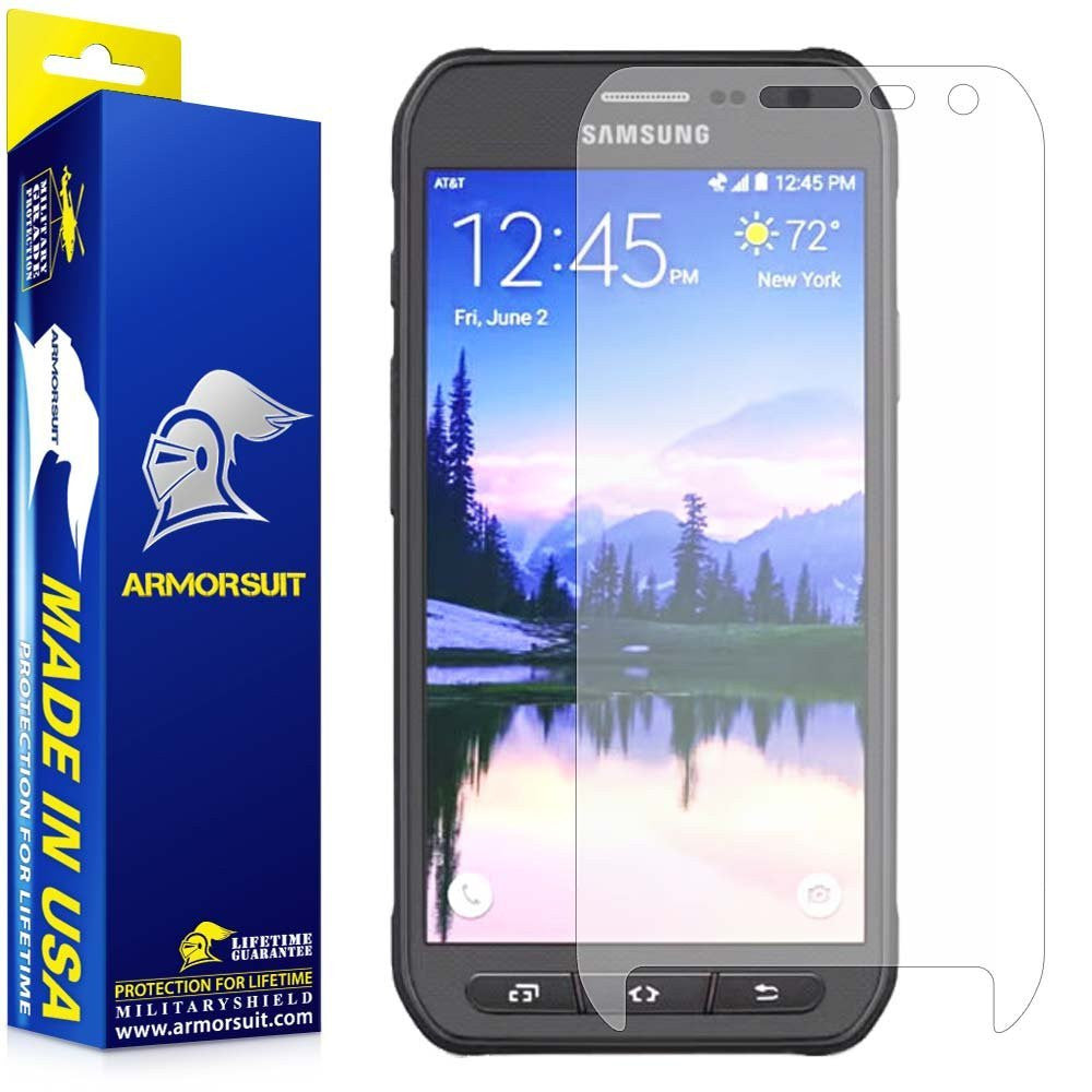 2-Pack] Samsung Galaxy S6 Active Anti-Glare (Matte) Screen Protector