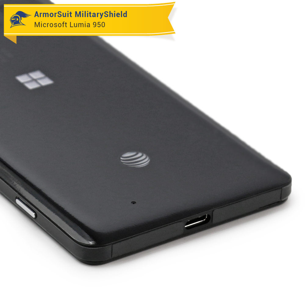 Microsoft Lumia 950 Screen Protector + Full Body Skin Protector