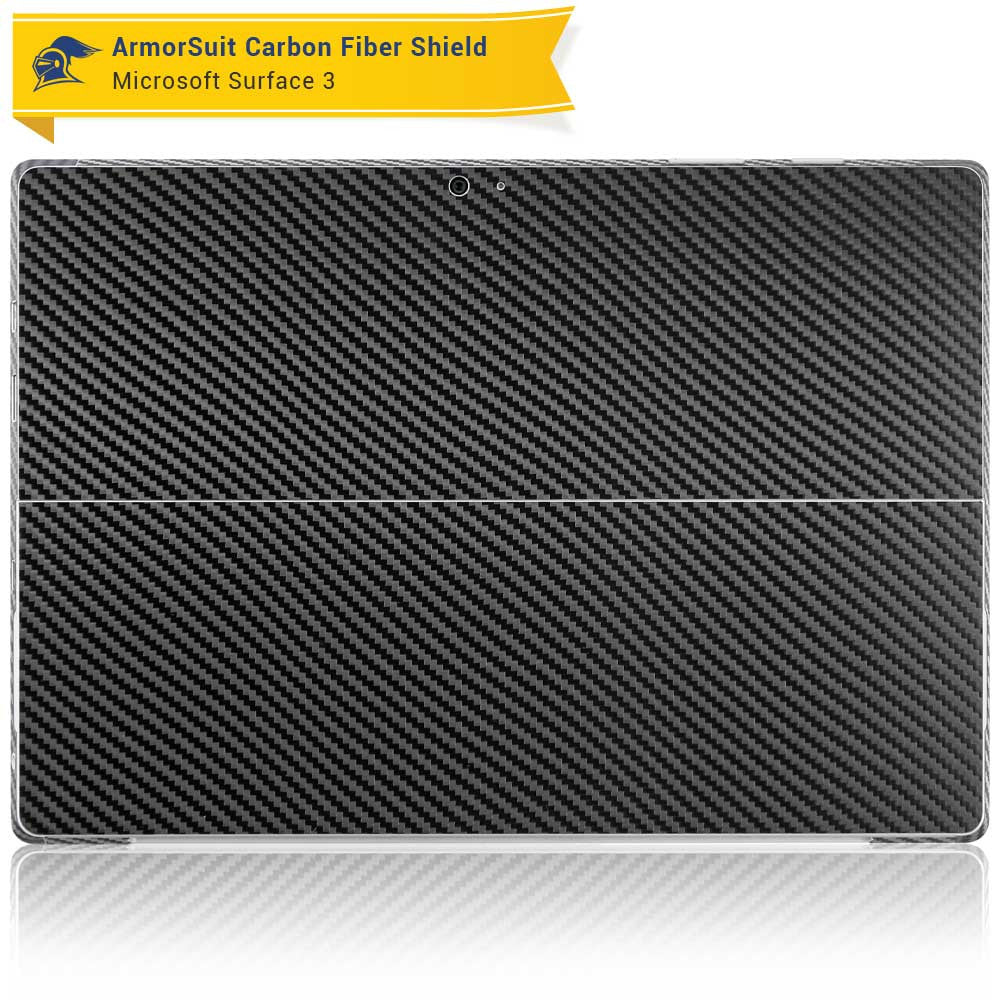 Microsoft Surface 3 Screen Protector + Vinyl Skin Wrap Film
