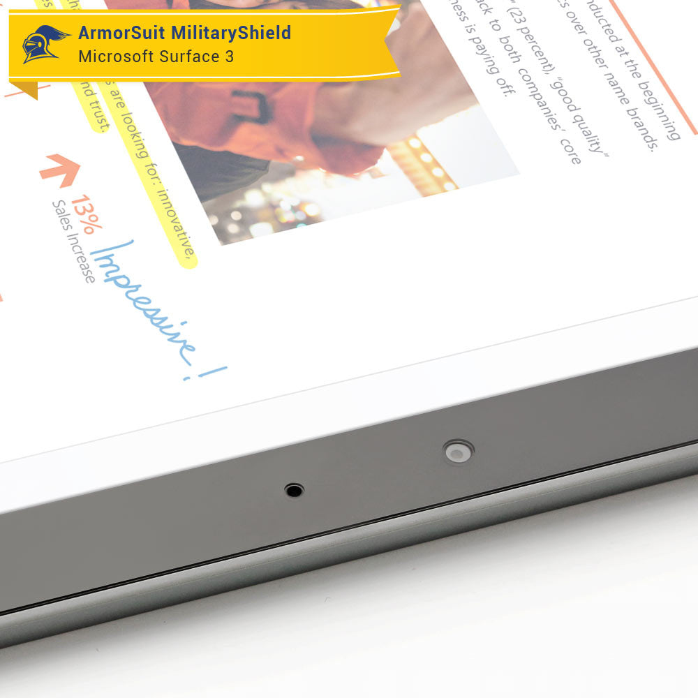 Microsoft Surface 3 Anti-Glare (Matte) Screen Protector