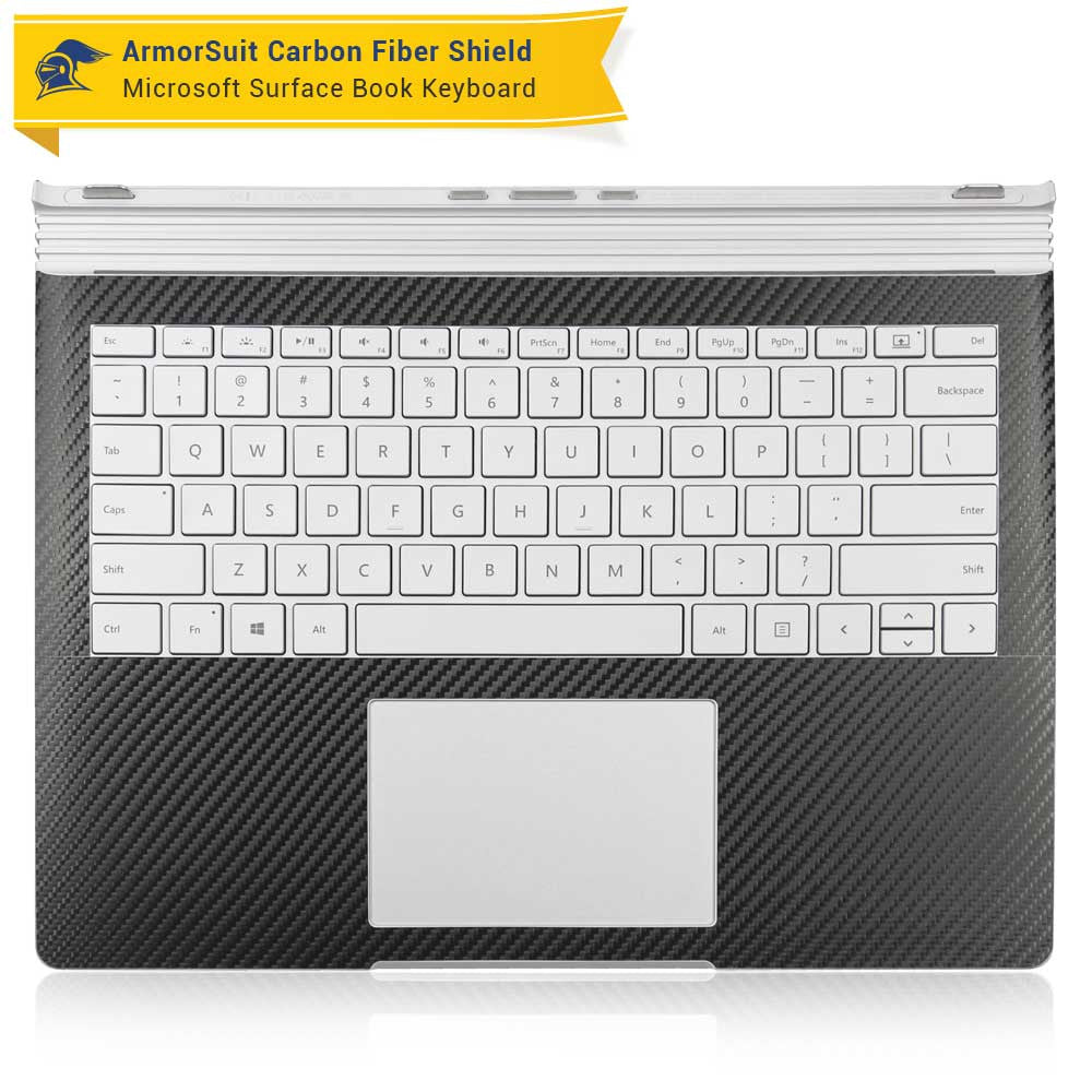 Microsoft Surface Book Screen Protector + Vinyl Skin Wrap Film
