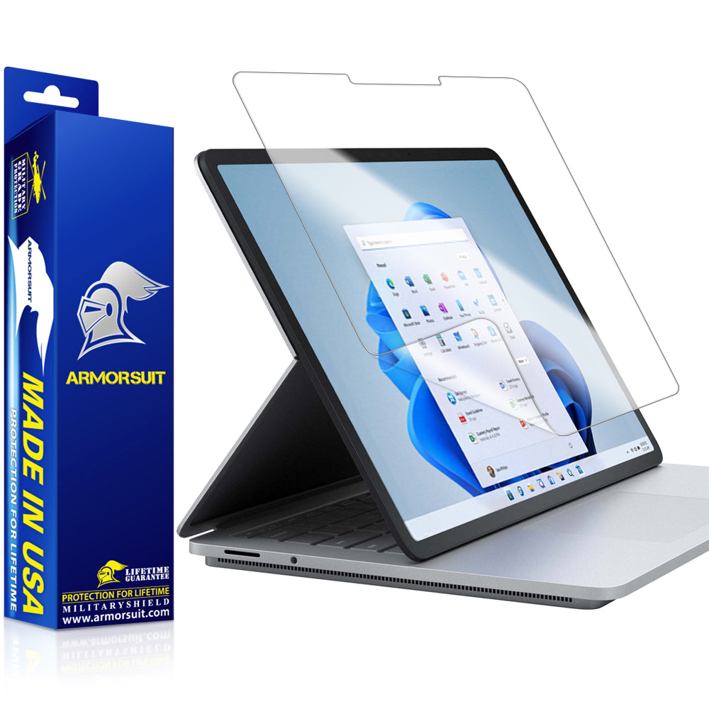 ArmorSuit MilitaryShield Screen Protector for Microsoft Surface Laptop Studio 14.4” (2021) - Max Coverage Anti-Bubble HD Clear Film