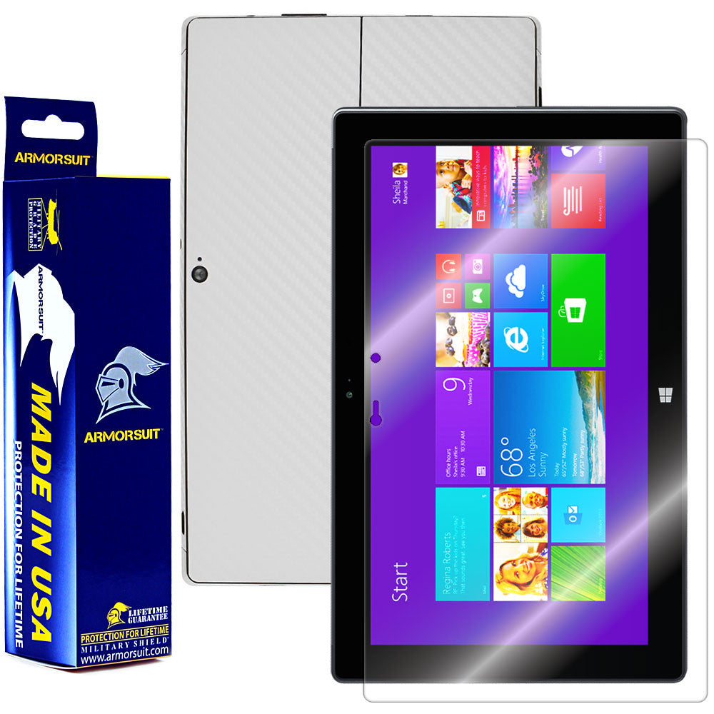 Microsoft Surface Pro 2 Screen Protector + Vinyl Skin Wrap Film